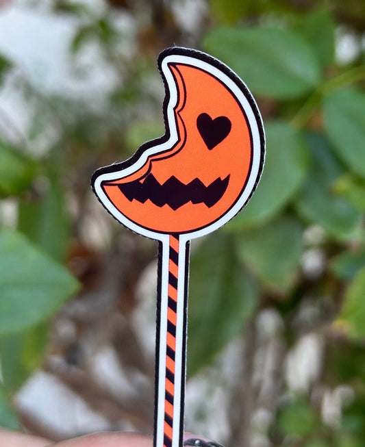 TRICK OR TREAT LOLLIPOP STICKER